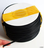 SewIn black rigid boning used in a dress project