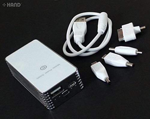 Portable power bank with USB charging ports