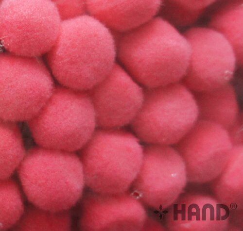 A Pack of POM POMS Appx 500 pcs- 20 mm - appx 250g (Pink)