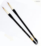 SU-16 Assorted Sizes Comfort to Hold Art & Calligraphy SUMI Brushes - Pack of 2 (Large)
