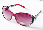 Two pairs of fashionable ladies sunglasses in assorted colours.