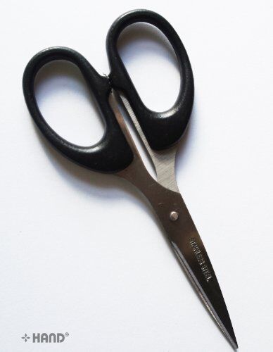 Pair of 6" general purpose scissors on a white background.