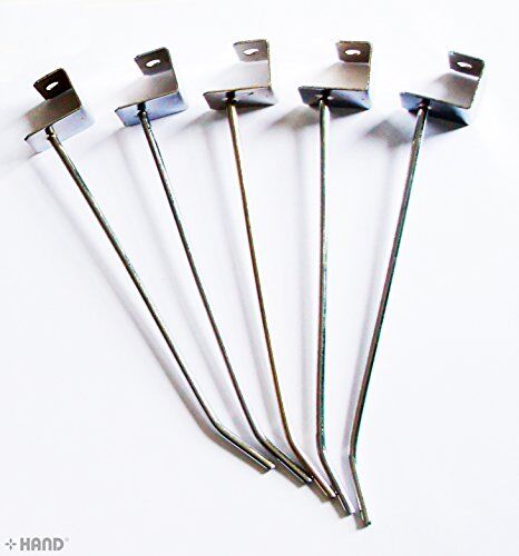 15cm Slatwall Euro Hooks Arm Retail Shop Display - pack of 5 (SRM05)