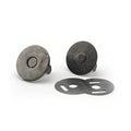 Set of 10 dark copper magnetic buttons displayed together.