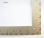 NO.5124A L Squares Double sided Precisely Marked Aluminium Ruler 24x14 inch