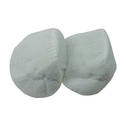 Shoulder pads alongside sewing tools for garment design.