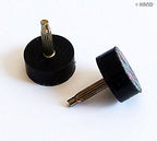 14mm diameter ladies shoe repair heel tips displayed