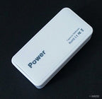 Power bank with a smartphone, demonstrating charging