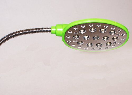 Side view of the USB powered LED lamp