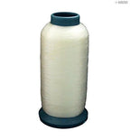 Clear overlocker thread being used in sewing machine