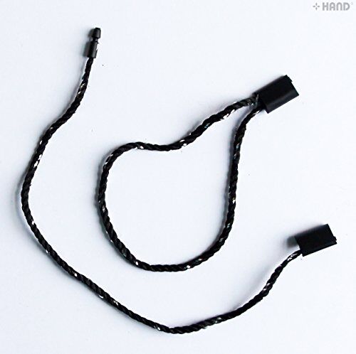 Close-up of black and silver round snap locks for crafting.