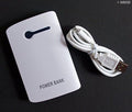 Portable battery charger showing front view with indicator lights