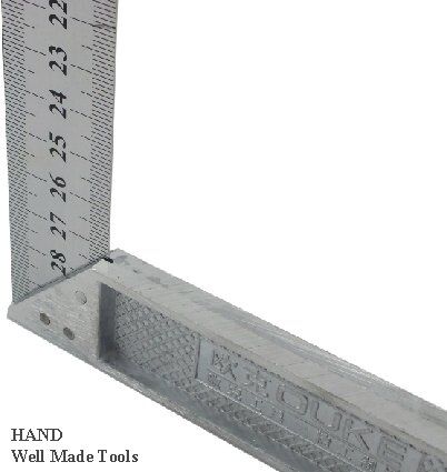 Ruler held in hand demonstrating its easy grip