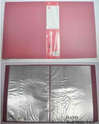 Z10A file displaying 10 plastic pockets for document storage.