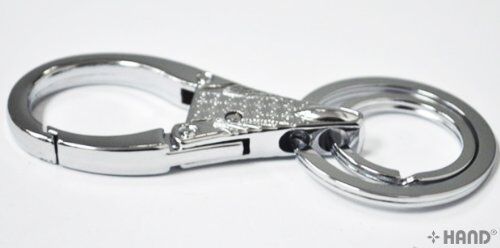 Key rings shown with keys attached for practical use.