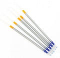 Clear mark silver pen leads displayed in a pack of five.