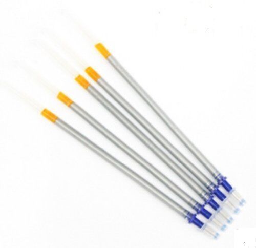 Clear mark silver pen lead used for marking fabric in crafting.