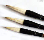 Artistic calligraphy created using Sumi brushes