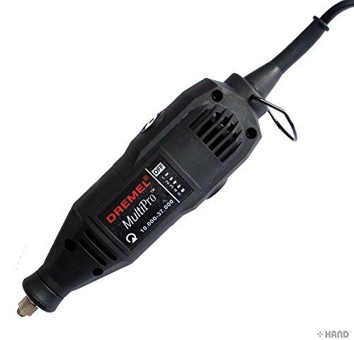 Five accessories included in the Dremel grinder tool kit.
