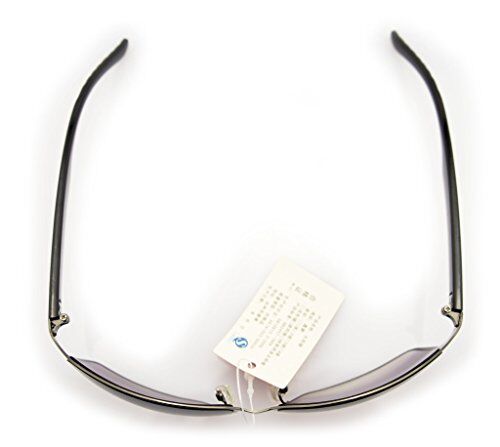 Side view of sunglasses showing arm length and design.