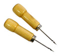 Two 11cm stitching awls for leather and canvas sewing.