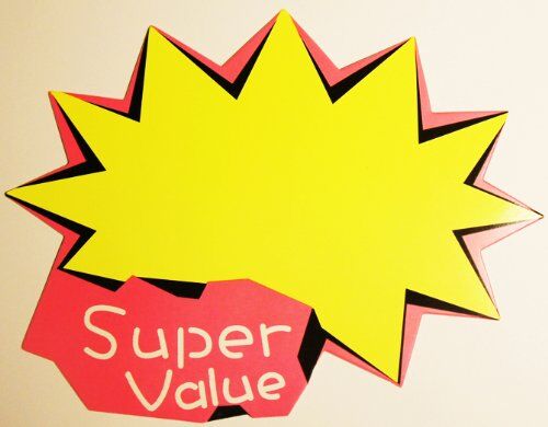 Pack of 10 sales cards, each measuring 180x135mm.