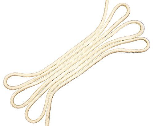 5 mm wide white cord on a spool