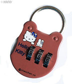 Hello Kitty combination padlock in assorted design 1