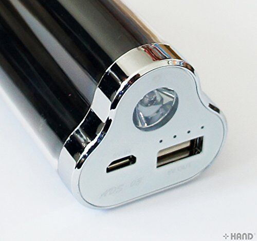 Power bank showing charging capability for mobile devices