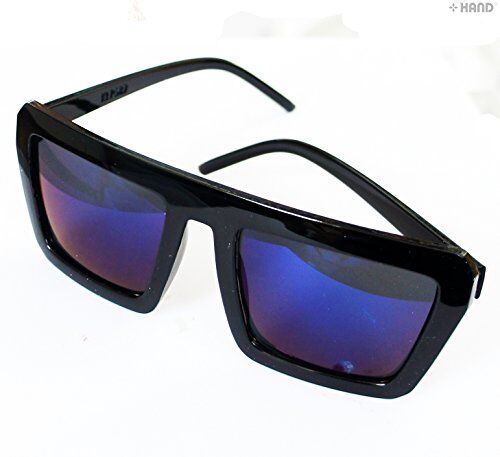 Two pairs of retro sunglasses displayed together.