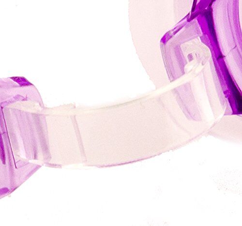 YG-7008 Violet Swimming Goggles - Ergonomic Design with 100% U.V. Protection and Anti-Fog Coating