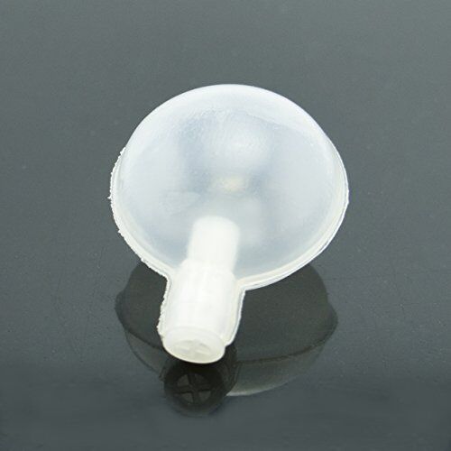 Close-up of a single 27mm round flat squeaker