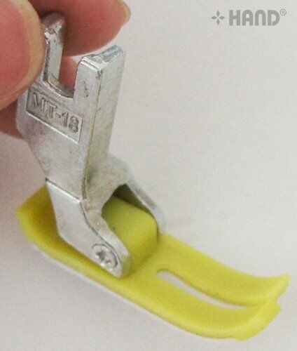 Close-up of the Teflon foot showing precise design