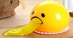 Gudetama the Lazy Egg Man Kawaii Yolk Vomiting Stress Relief Toy by Sanrio
