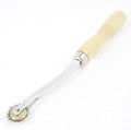 Comfort wooden tracing wheel with precise pointed design