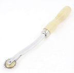 Comfort wooden tracing wheel with precise pointed design