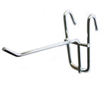 Five 20cm slatwall euro hooks displayed together