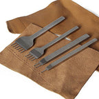 Tools for leather crafting including hole punches and leather