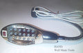 Gooseneck lamp positioned over a sewing project