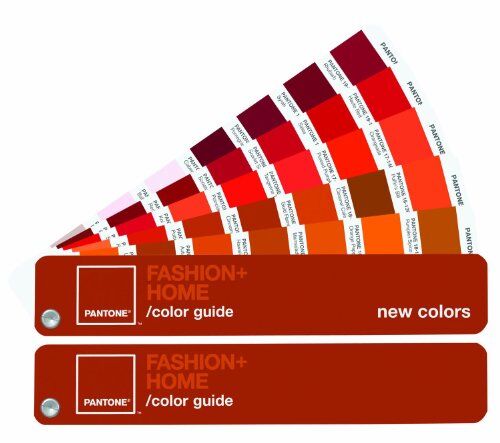 Side view of Pantone FGP120 Colour Guide fan deck