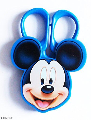 Pack of 2 Mickey and Minnie Mouse scissors displayed