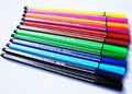 Pack of 12 washable colour markers in classic colours