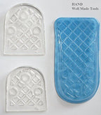 Heel lift inserts placed inside a shoe for height increase