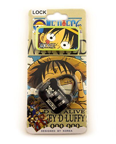 Manga 3 digit combination padlock in black colour
