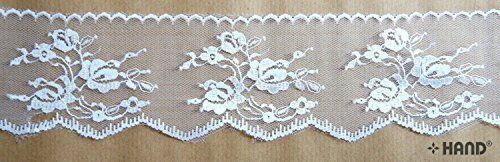 NO.3501 fine lace border used in a garment decoration project