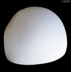 Close-up view of the soft texture of the white bra pads.