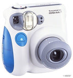 Fujifilm Instax Mini 7S instant film camera in aqua blue