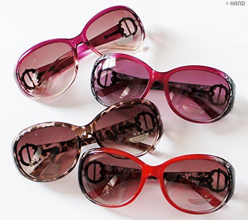 Side view of stylish sunglasses showcasing their design.