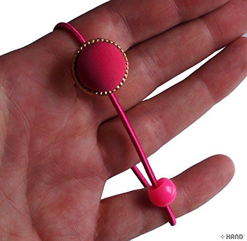 Bow design pastel ball hair bands in a vibrant arrangement.