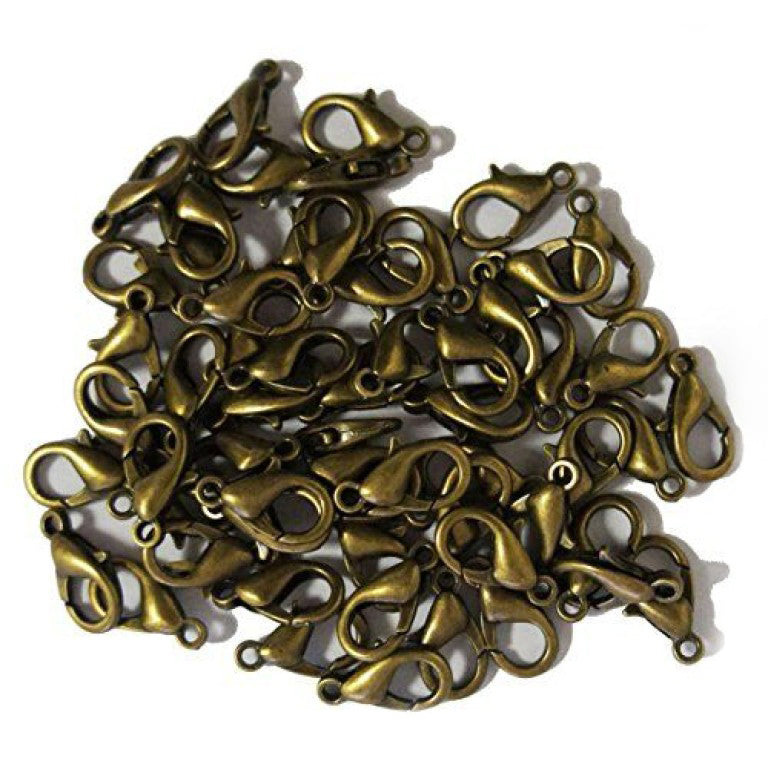 lobster claw clasps - pack of 30 (H0156)